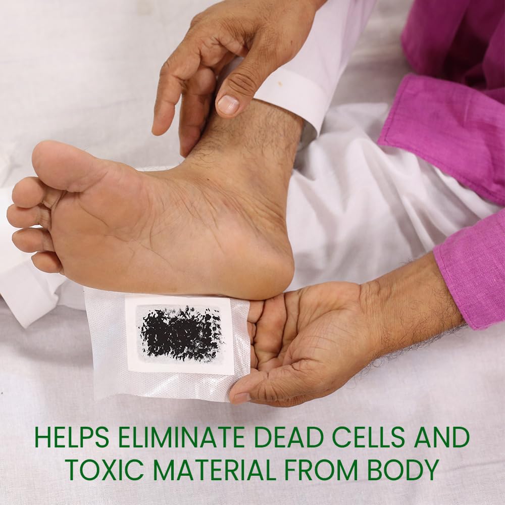 Detox Foot Patches | Deep Cleansing Foot Patch | Stress Relief & Better Sleep