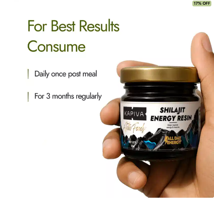 Shilajit Energy Resin