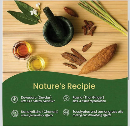 Herbal Pain Relief and Massage Smoke Oil